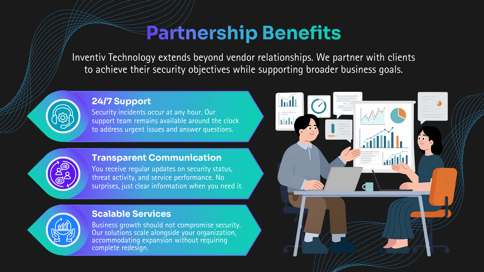 Partnership benefits — managed security