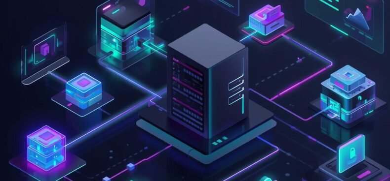 Direct attached storage (DAS) connected to an individual server