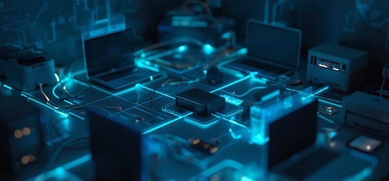 Local area network (LAN) infrastructure with high-speed switching