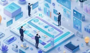 Strategic planning - consultants mapping a cloud adoption roadmap